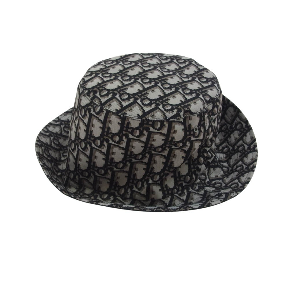 Dior ディオール Teddy-D ボブハット バケットハット ブラック系 58【中古】
