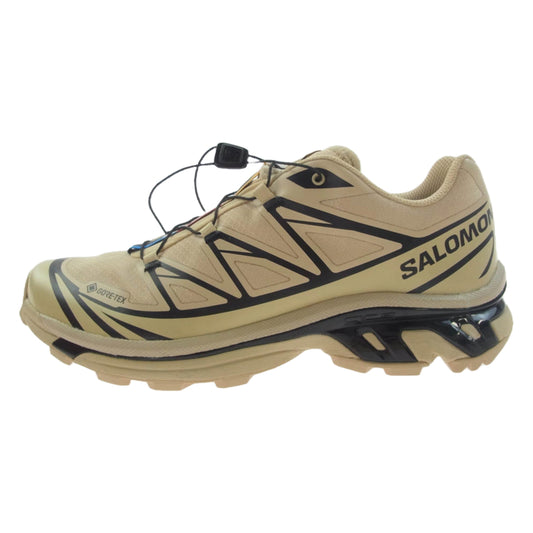 salomon サロモン 474455 XT-6 GTX Safari ゴアテックスローカット スニーカー ベージュ系 27cm【新古品】【未使用】【中古】