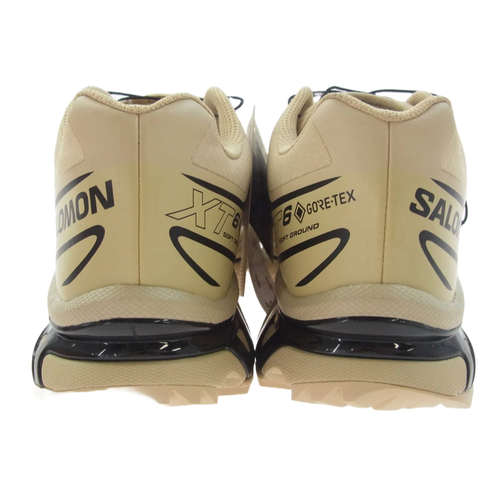 salomon サロモン 474455 XT-6 GTX Safari ゴアテックスローカット スニーカー ベージュ系 27cm【新古品】【未使用】【中古】