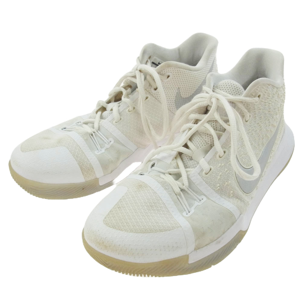 NIKE ナイキ 852396-103 KYRIE 3 EP Deep Freeze カイリー ディープ フリーズ ローカット スニーカー オフホワイト系 27cm【中古】