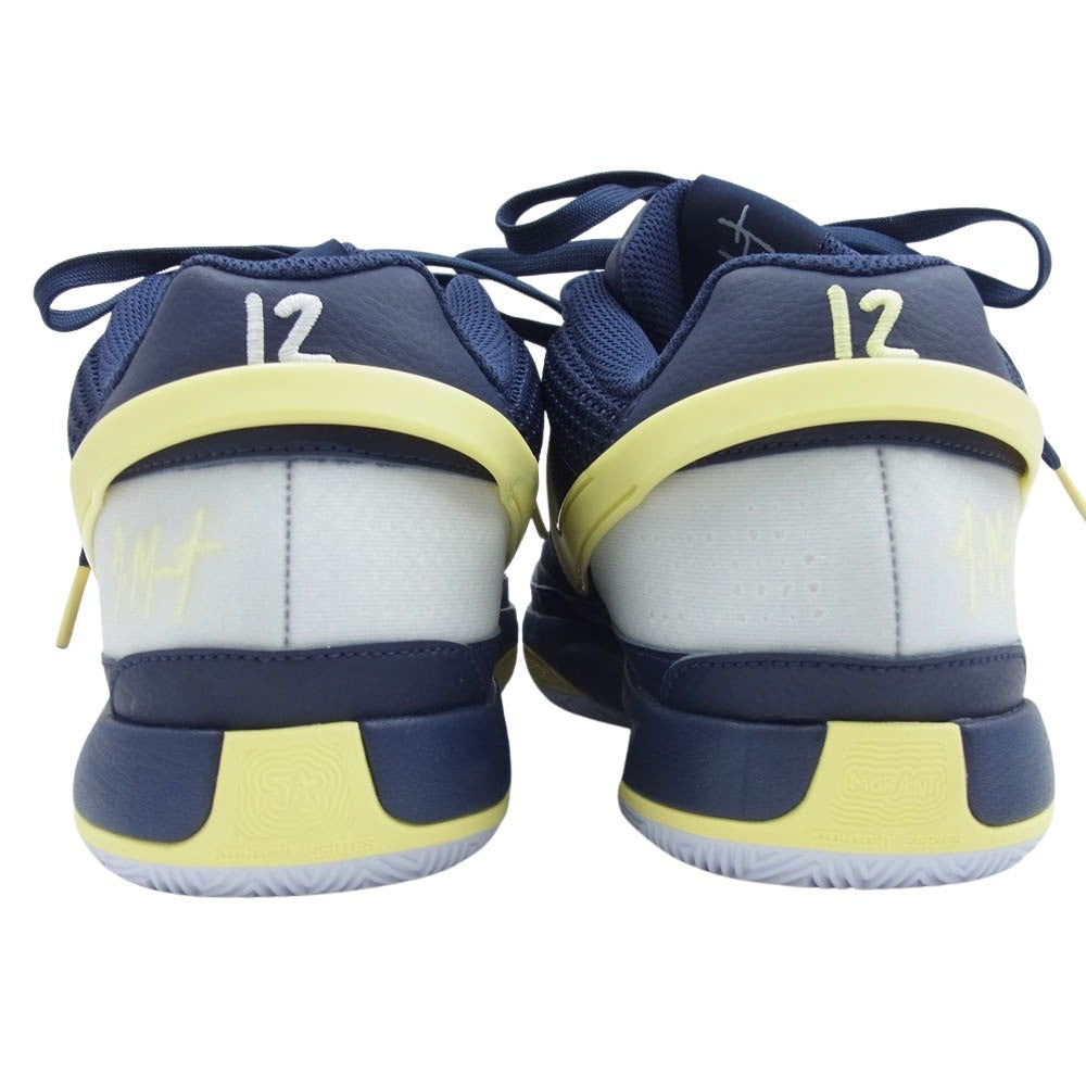 NIKE ナイキ DR8786-402 JA 1 EP ジャ・モラント メッシュ ローカット スニーカー ネイビー系 26.5cm【中古】