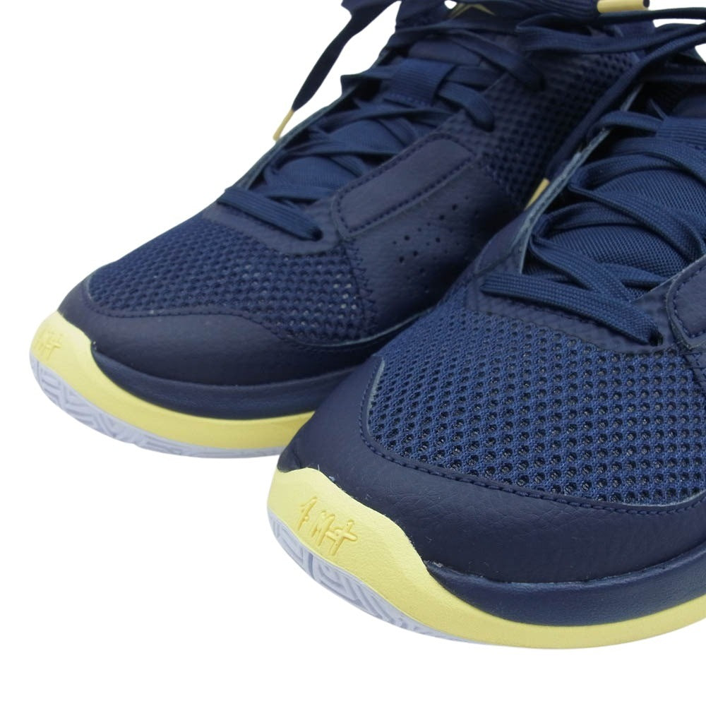 NIKE ナイキ DR8786-402 JA 1 EP ジャ・モラント メッシュ ローカット スニーカー ネイビー系 26.5cm【中古】