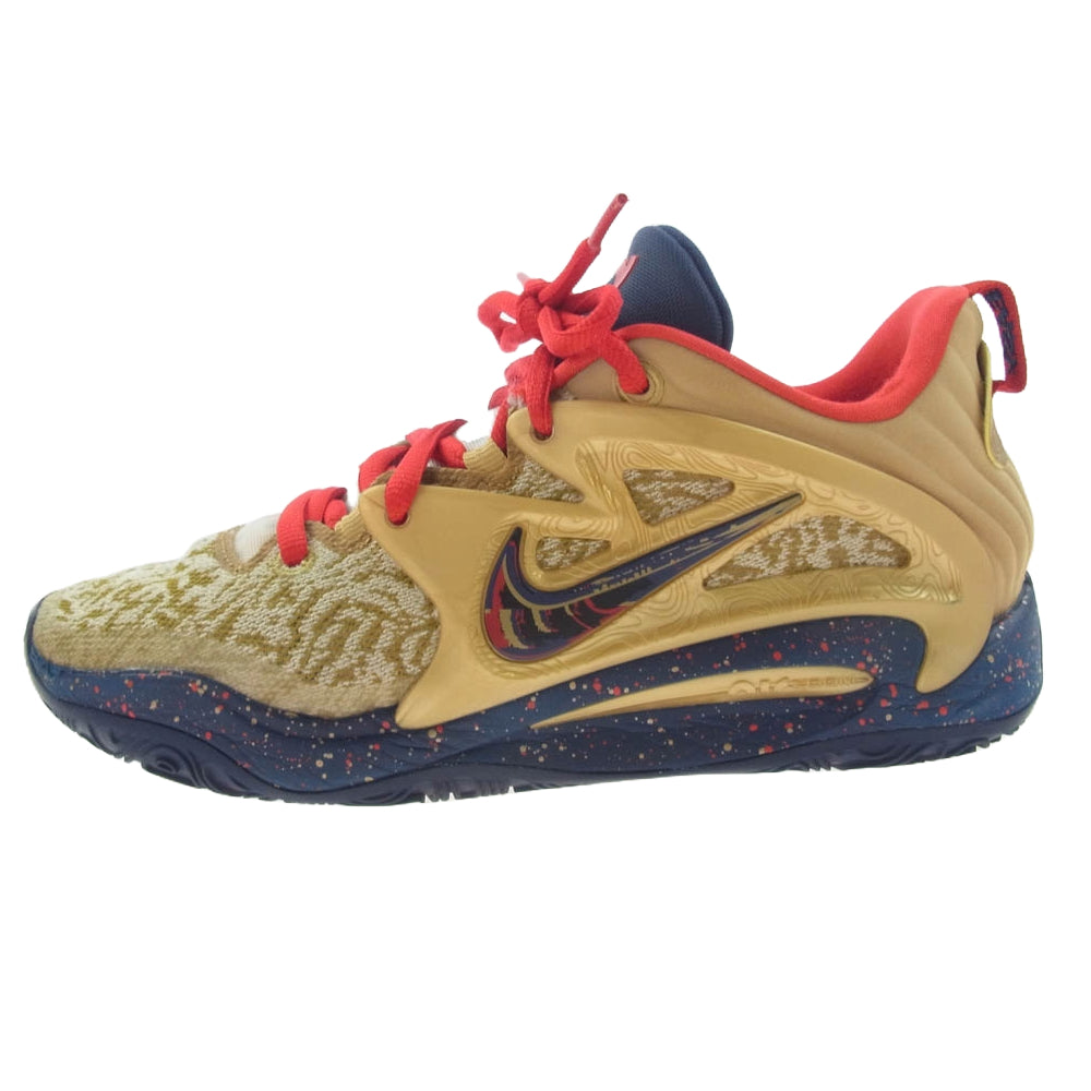 NIKE ナイキ DM1054-700 KD 15 EP ケビン・デュラント ローカット スニーカー マルチカラー系 26.5cm【中古】