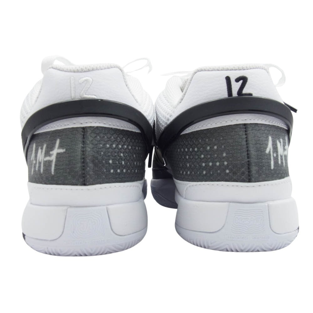 NIKE ナイキ DR8786-101 JA 1 EP ジャ・モラント メッシュ ローカット スニーカー ブラック系 ホワイト系 26.5cm【極上美品】【中古】