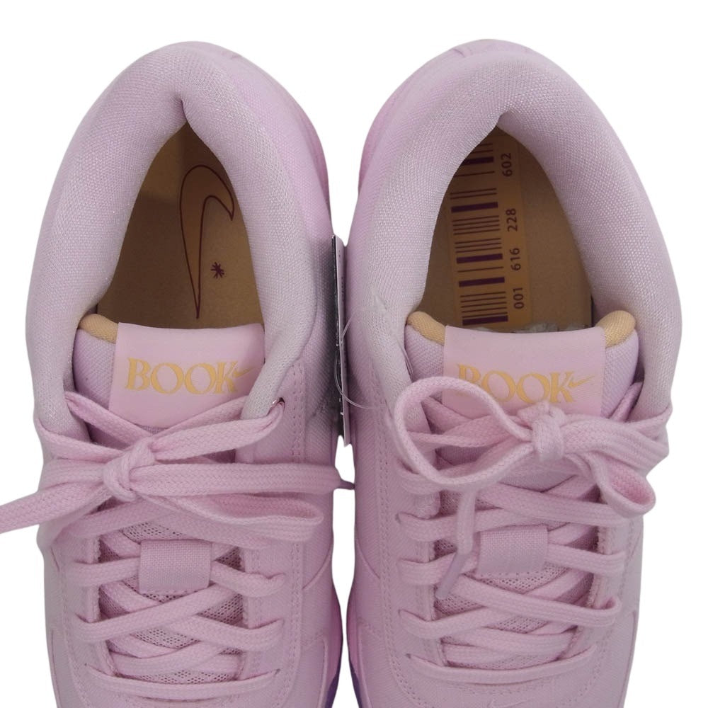 NIKE ナイキ HJ5355-600 Book 1 Sunrise ブック サンライズ ローカット スニーカー ピンク系 26.5cm【新古品】【未使用】【中古】