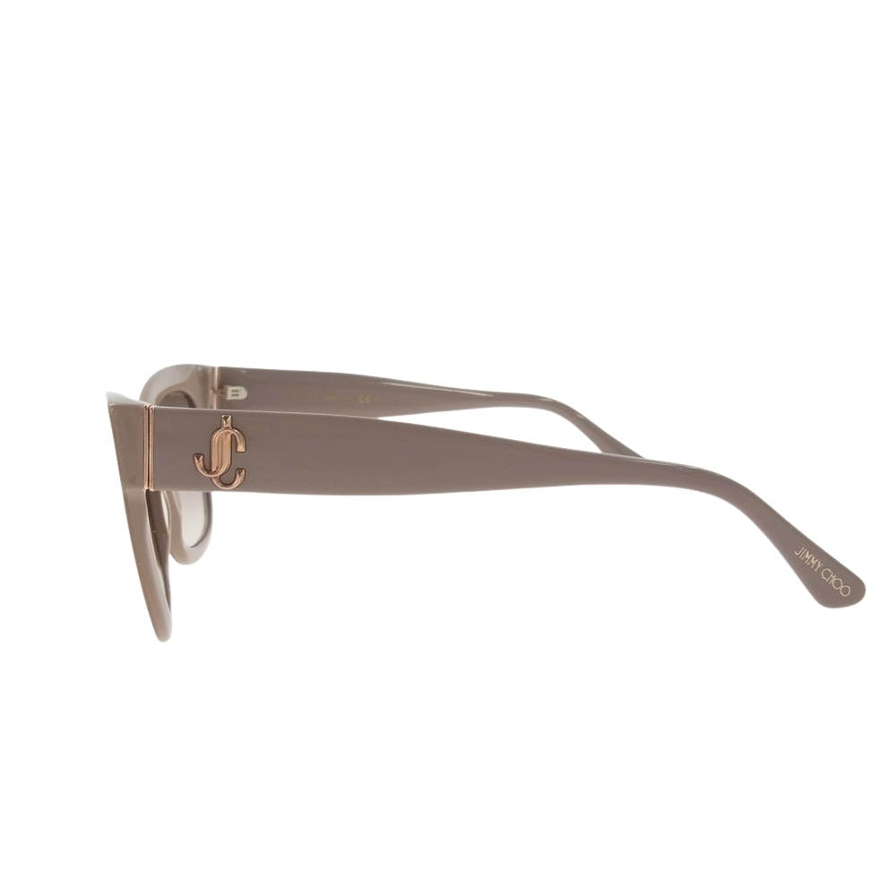 JIMMY CHOO ジミーチュウ JAN/S KONHA サングラス アイウェア 眼鏡 ベージュ系 52□20【新古品】【未使用】【中古】