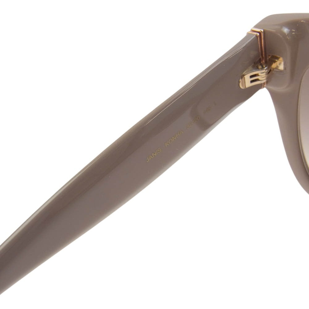 JIMMY CHOO ジミーチュウ JAN/S KONHA サングラス アイウェア 眼鏡 ベージュ系 52□20【新古品】【未使用】【中古】
