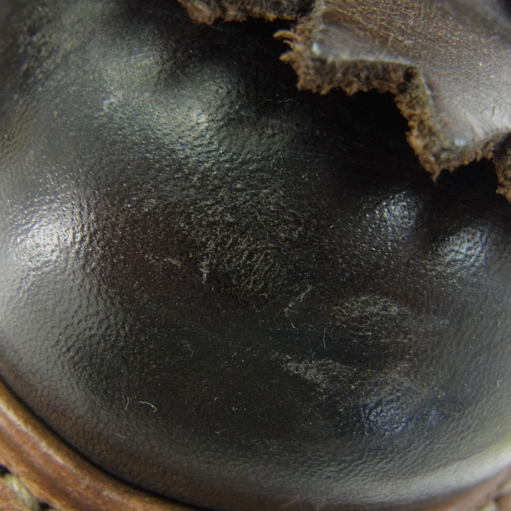 THE FLAT HEAD ザフラットヘッド SKB-02H Horse Hide 10HOLE Work Boots ホースハイド 10ホール マッドガード付 ワーク ブーツ 馬革 レザーブーツ ブラック系 ブラウン系 実寸27cm【中古】