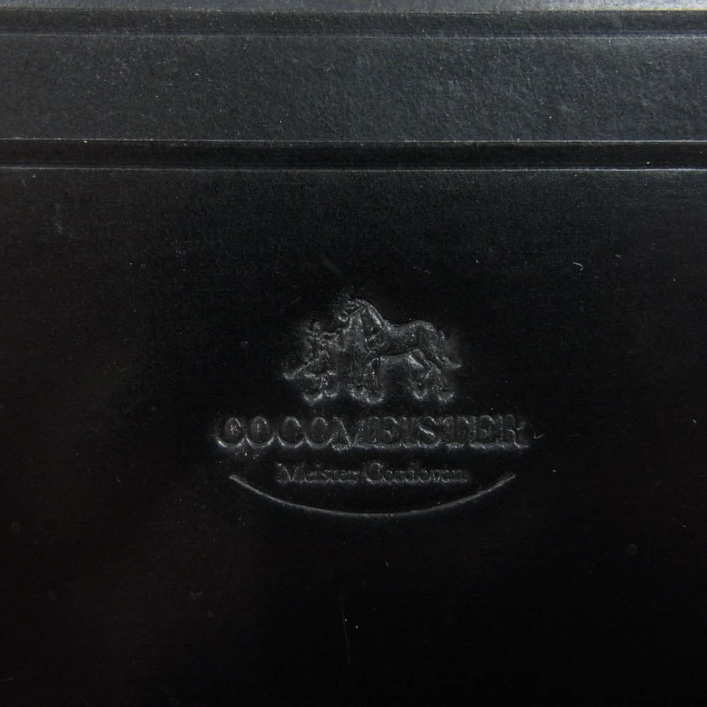 COCOMEISTER ココマイスター SHELLCORDOVAN VOLANTE シェルコードバン ヴァランテ 名刺入れ カードケース ブラック系【中古】