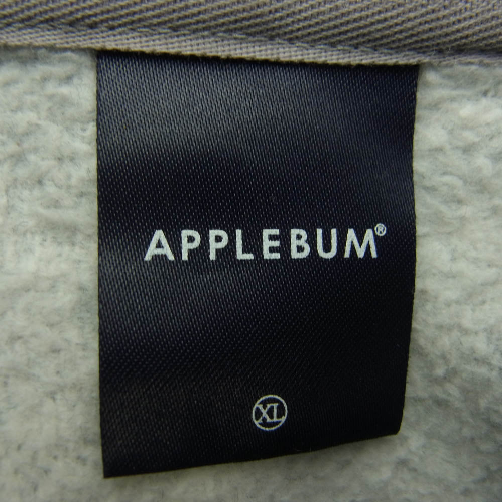 アップルバム プルオーバー パーカー グレー系 XL【中古】