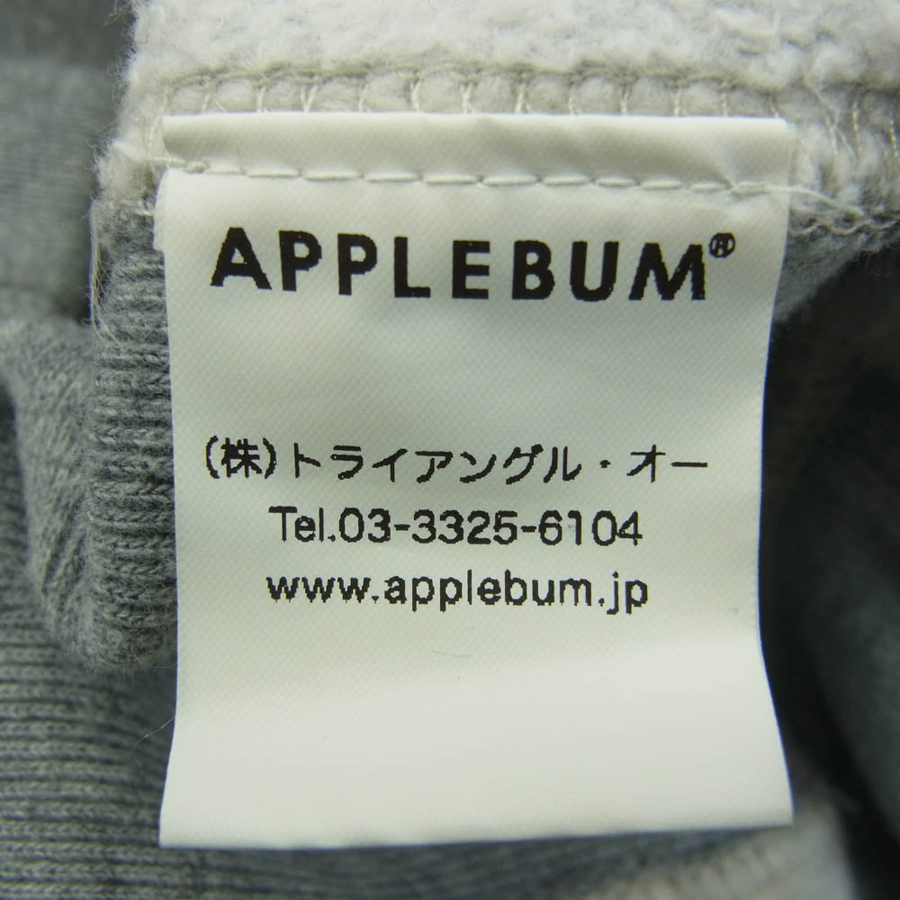 アップルバム プルオーバー パーカー グレー系 XL【中古】