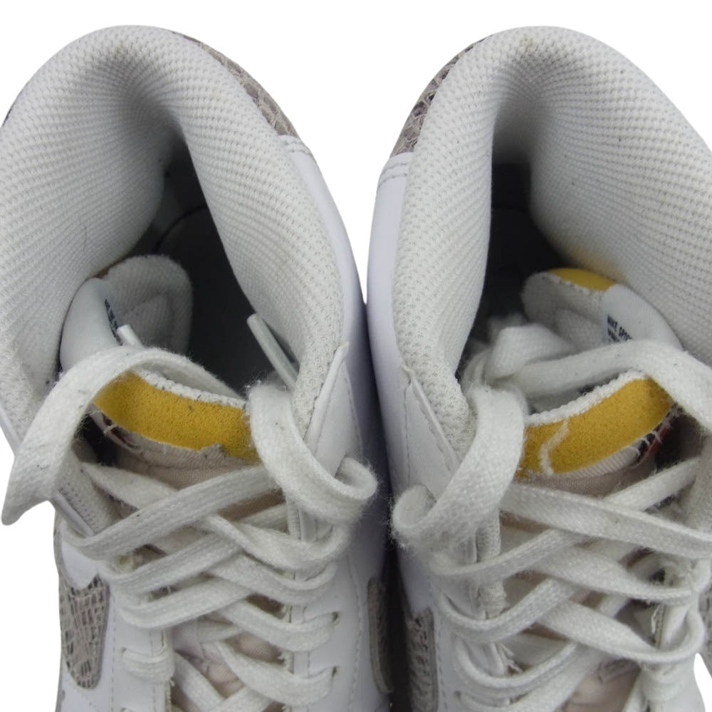 NIKE ナイキ ci1176-101 BLAZER MID 77 VNTG WE REPTILE SILVER SNAKE ブレーザー ミッド ヴィンテージ ウィー レプタイル ホワイト系 ベージュ系【中古】