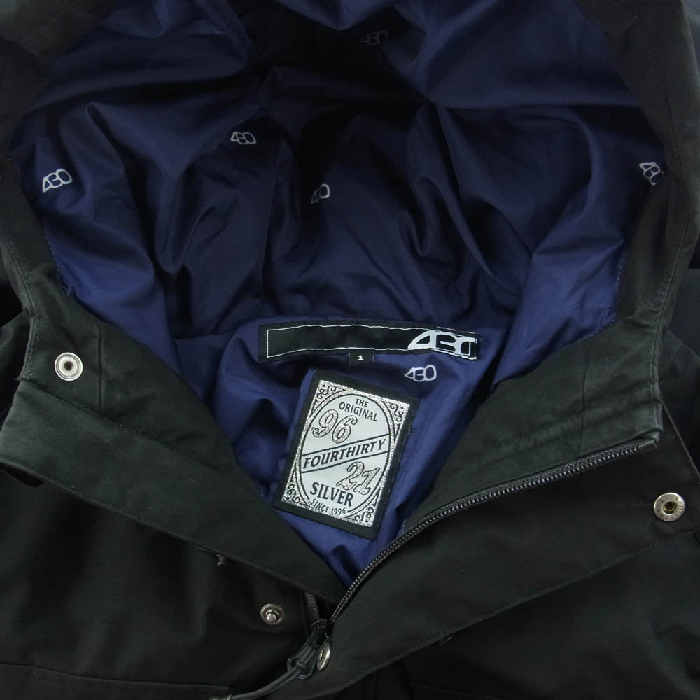 フォーサーティー 430 MOUNTAIN DOWN JACKET マウンテン ダウン ジャケット ブラック系 1【中古】