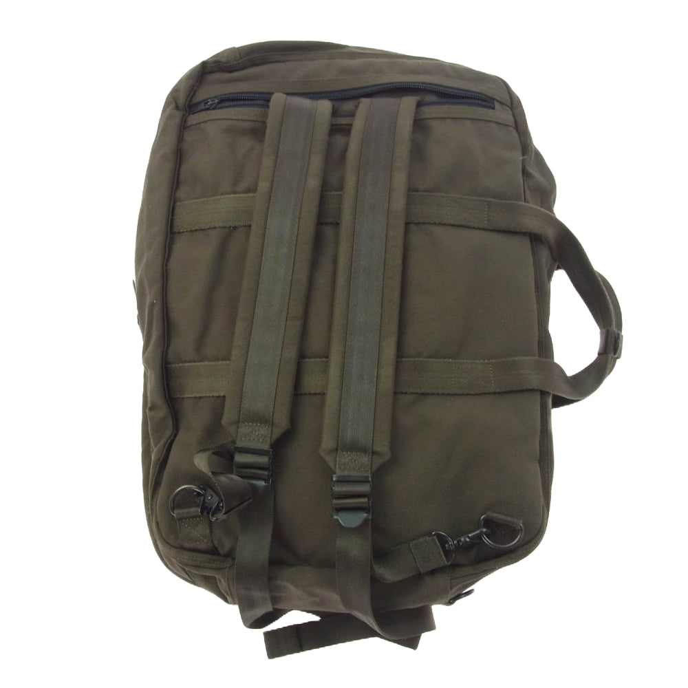 PORTER ポーター TENSION テンション 2WAY ブリーフケース ビジネス バッグ リュック カーキ系【中古】