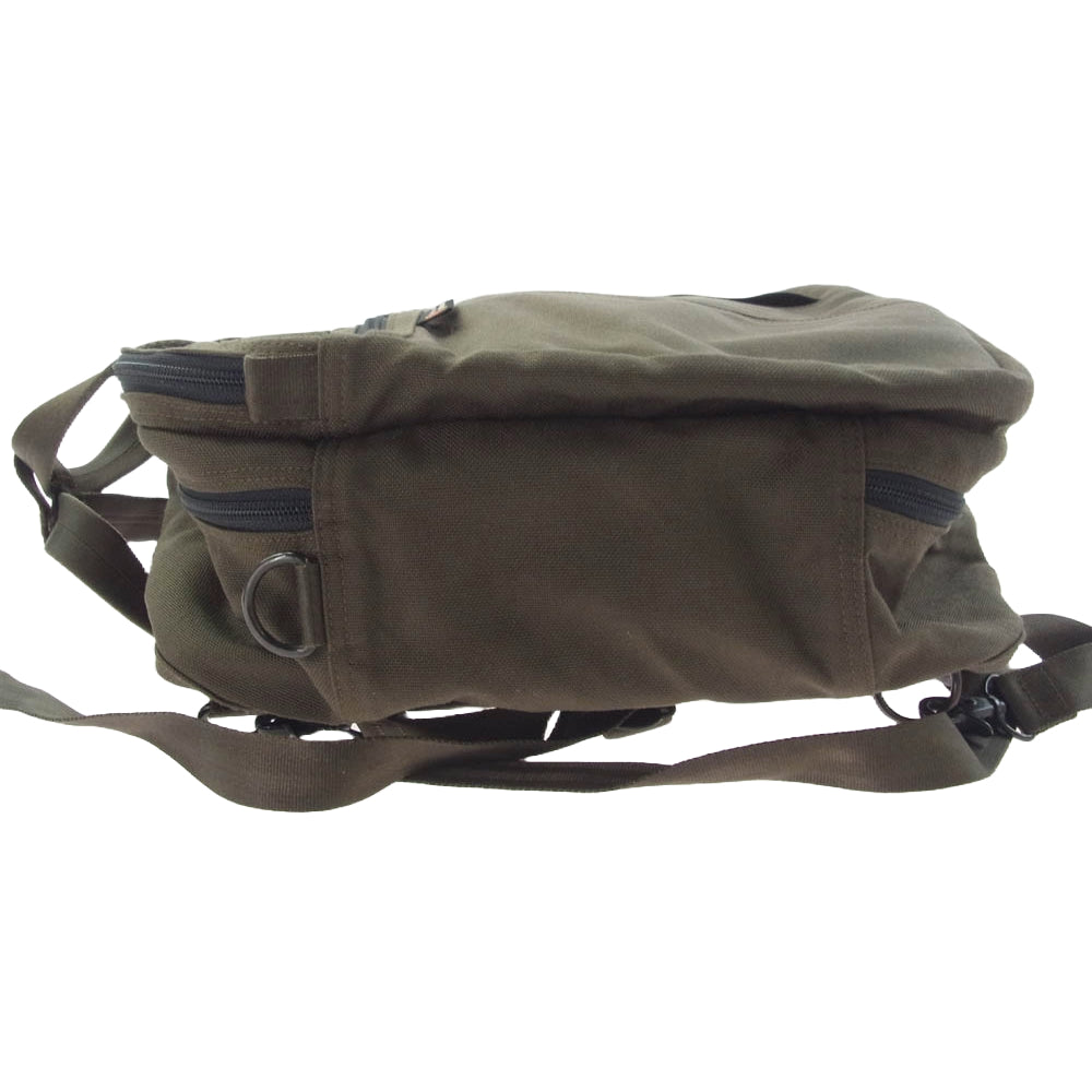 PORTER ポーター TENSION テンション 2WAY ブリーフケース ビジネス バッグ リュック カーキ系【中古】