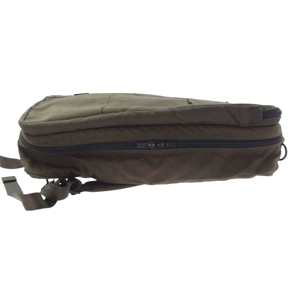 PORTER ポーター TENSION テンション 2WAY ブリーフケース ビジネス バッグ リュック カーキ系【中古】
