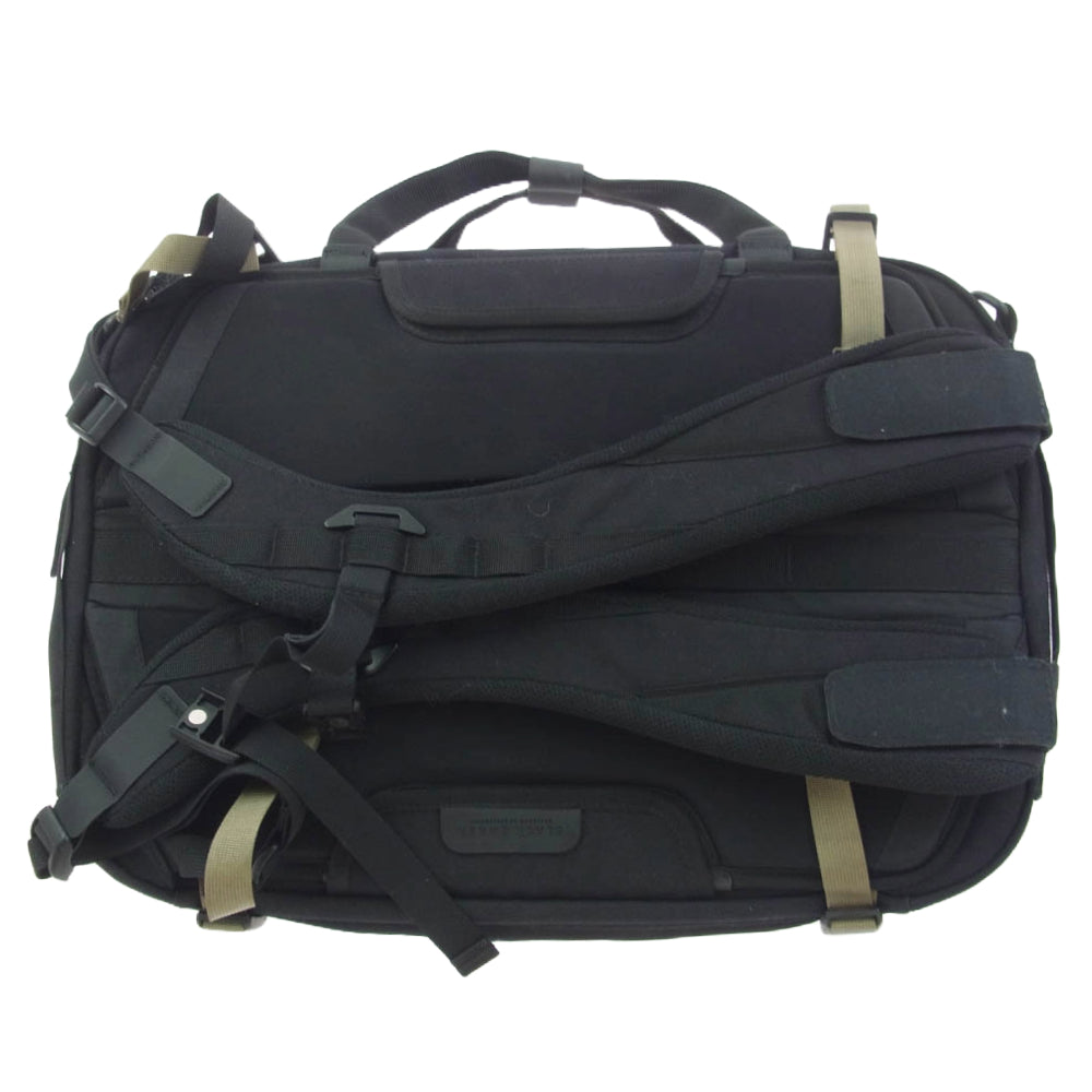 ブラックエンバー FORGE フォージ 2WAY ブリーフケース ビジネス バッグ リュック ブラック系【中古】