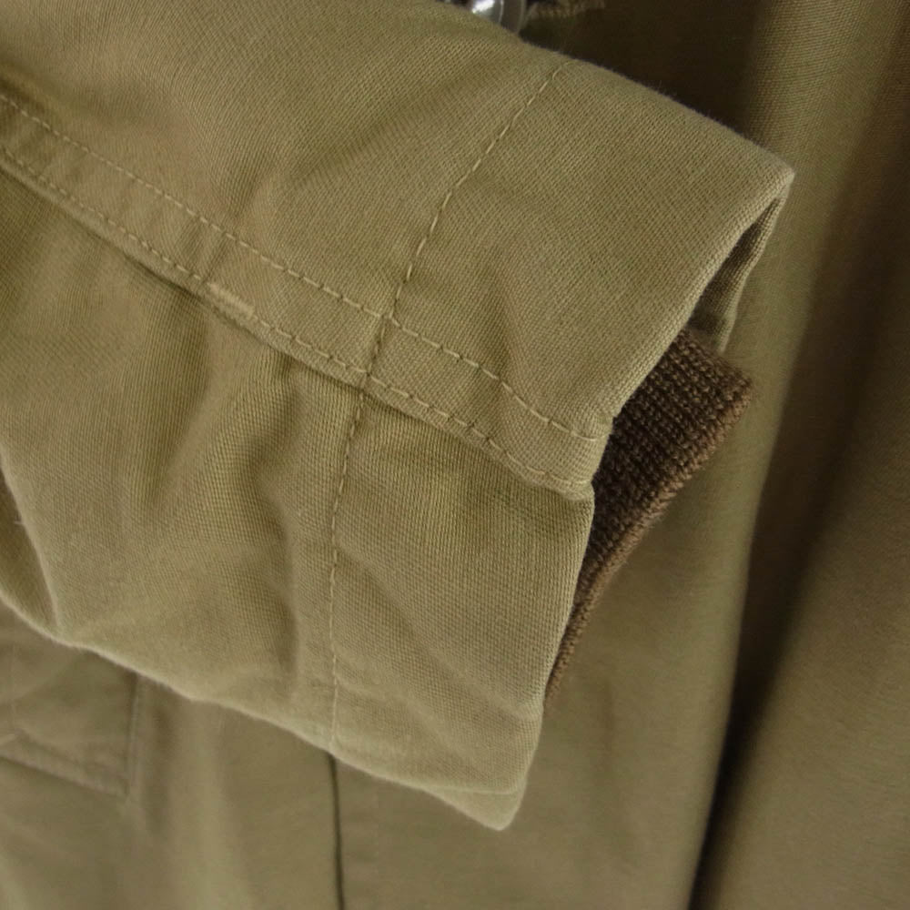 RADIALL ラディアル 16AW JK006 SCOOTERS COAT デッキ コート 裏地ボア カーキ系 S【中古】