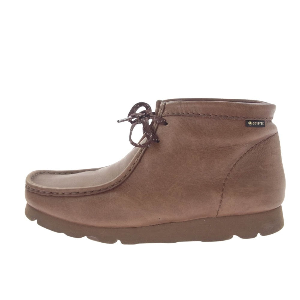 Clarks クラークス 26162518 WallabeeBT GTX ワラビー ゴアテックス ブーツ ブラウン系 26.0cm【中古】
