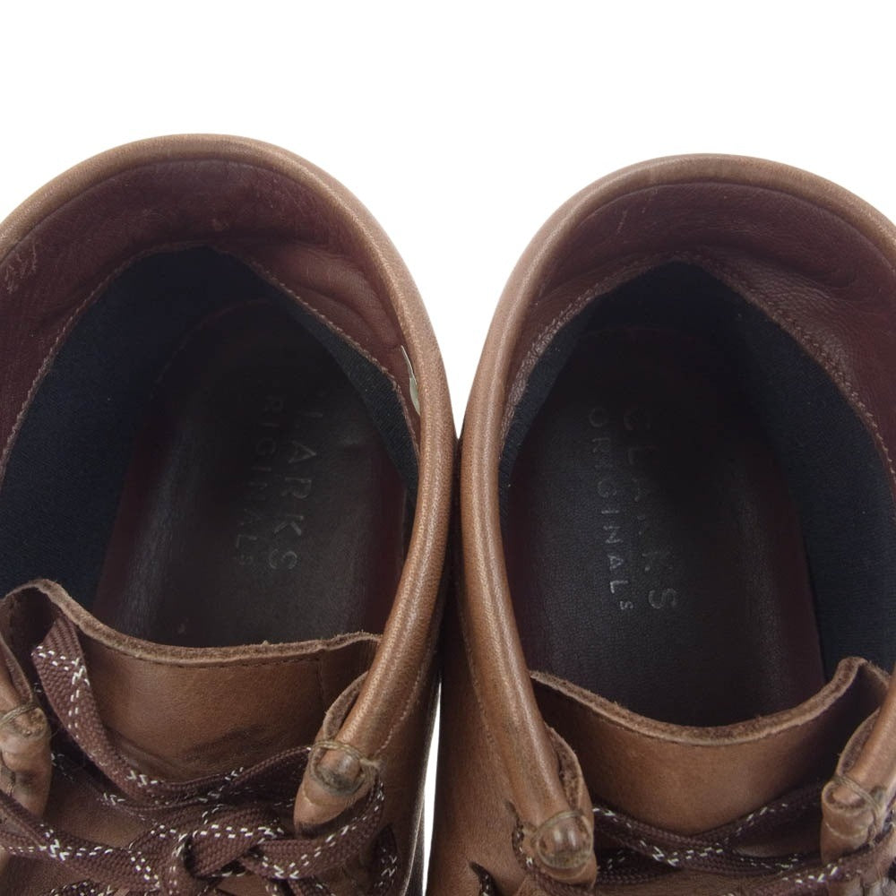 Clarks クラークス 26162518 WallabeeBT GTX ワラビー ゴアテックス ブーツ ブラウン系 26.0cm【中古】