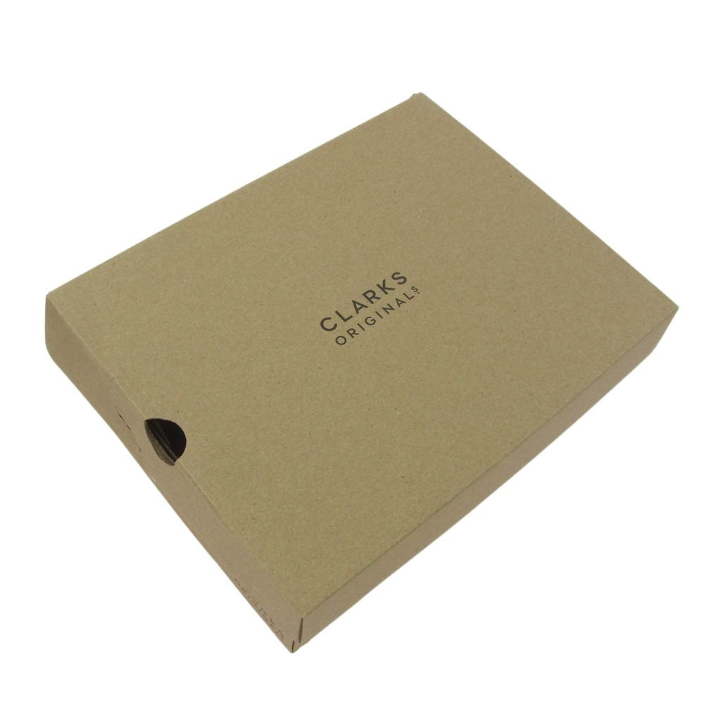 Clarks クラークス 28005 Wallabee 2.0 GTX ワラビー スエード 切替 シューズ ブラック系 25cm【中古】