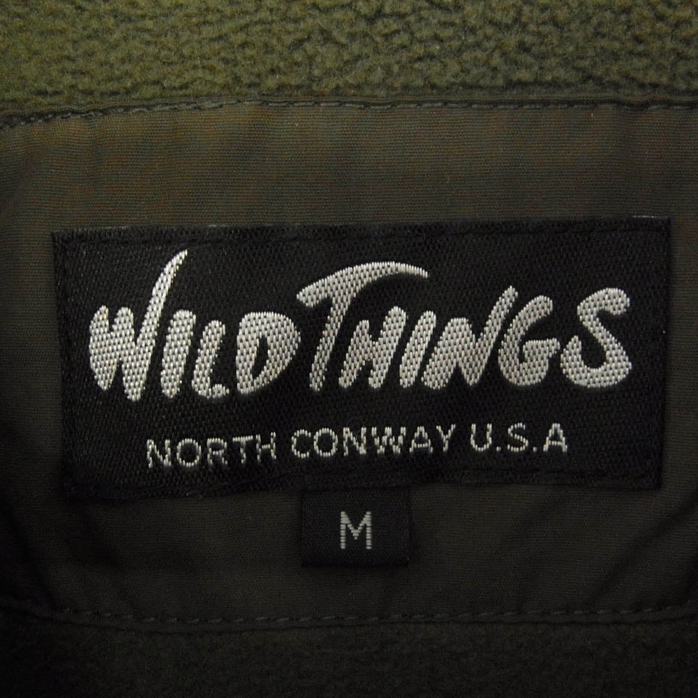 WILDTHINGS ワイルドシングス WT21240PA SUPPLEX DENALI FLEECE LININGS サプレックス デナリ フリース ライニング ナイロン ジャケット カーキ系 M【中古】