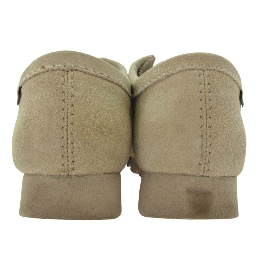 Clarks クラークス 21621 × BEAMS ビームス GORE-TEX Wallabee GTX スエード ワラビー シューズ ライトブラウン系 26cm【中古】