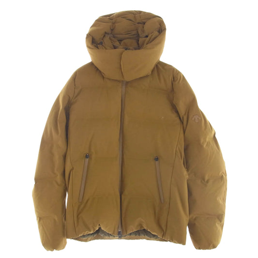 DESCENTE デサント DOR-G9082 ALLTERAIN オルテライン 水沢ダウン MOUNTAINEER マウンテニア フーデッド ダウン ジャケット ブラウン系 M【中古】