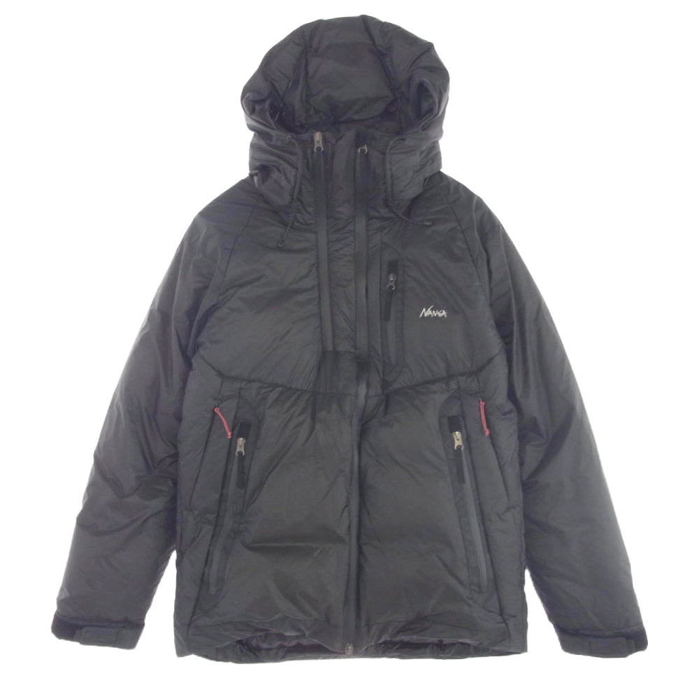 NANGA ナンガ F000010 AURORA LIGHT DOWN JACKET オーロラ ライト ダウン ジャケット ブラック系 M【美品】【中古】