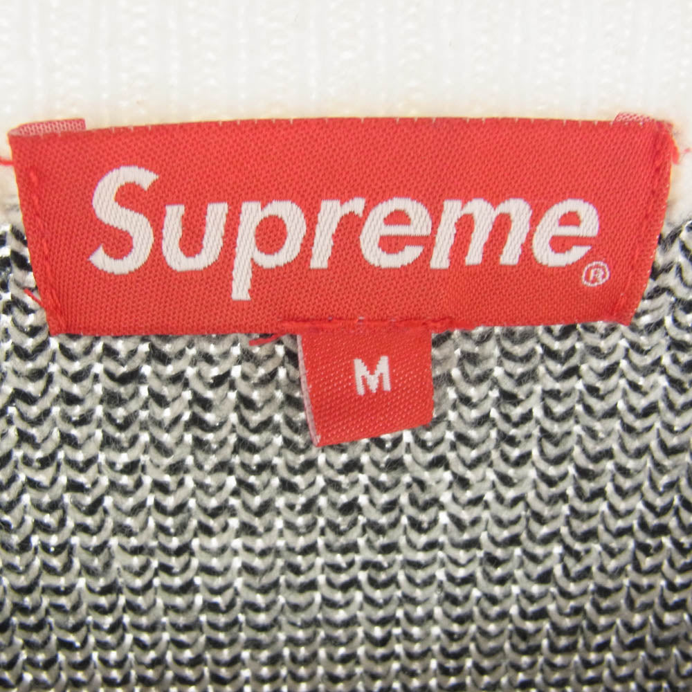 Supreme シュプリーム 20SS New York Sweater ニューヨーク セーターホワイト Mサイズ M【中古】