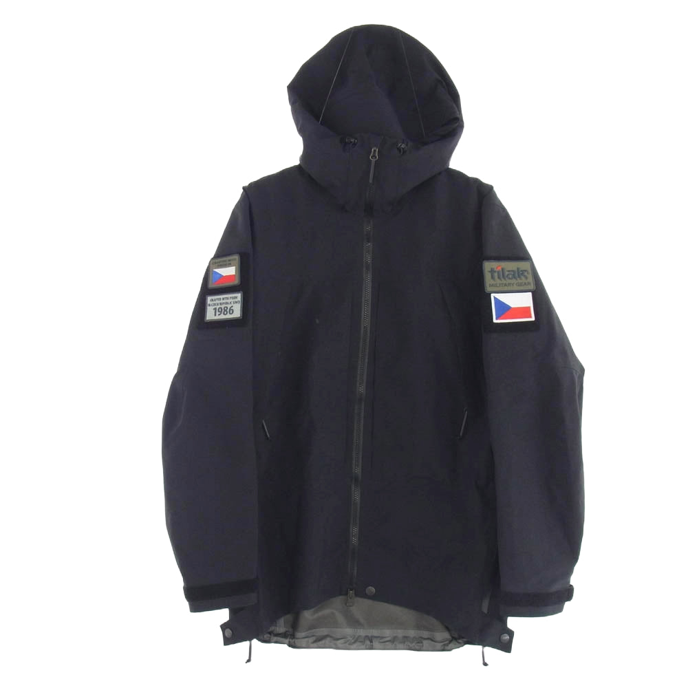 TILAK ティラック GORE-TEX Raptor MiG Jacket ゴアテックス ラプター ミグ ナイロン ジャケット ブラック XS ブラック系 XS【中古】