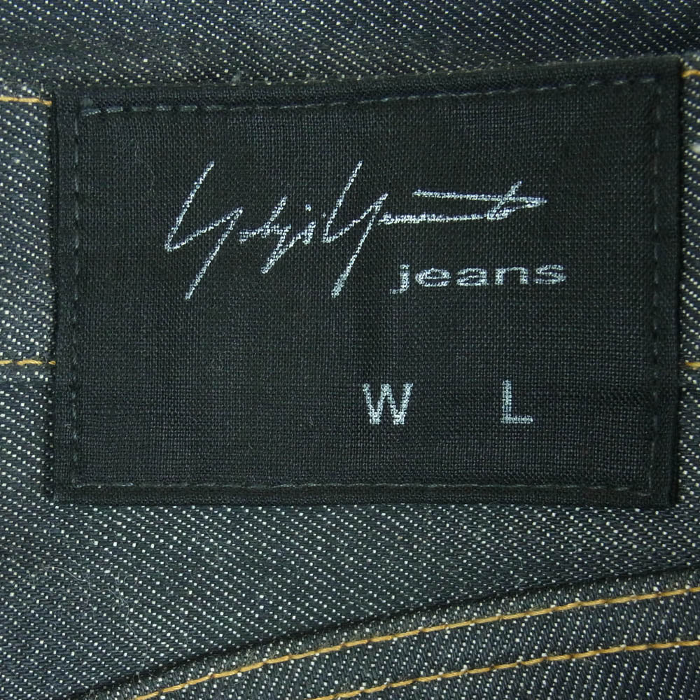 Yohji Yamamoto POUR HOMME ヨウジヤマモトプールオム HY-P20-015 jeans テーパード デニム パンツ インディゴブルー系 2【美品】【中古】