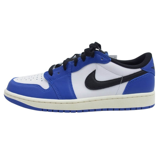 NIKE ナイキ CZ0790-140 Air Jordan 1 Retro Low OG Game Royal エアジョーダン1 レトロ ロー OG ゲームロイヤル ローカットスニーカー ブルー系 ホワイト系 ブラック系 27.5cm【新古品】【未使用】【中古】