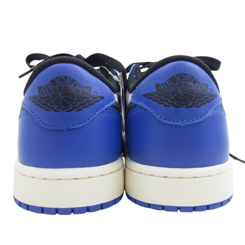 NIKE ナイキ CZ0790-140 Air Jordan 1 Retro Low OG Game Royal エアジョーダン1 レトロ ロー OG ゲームロイヤル ローカットスニーカー ブルー系 ホワイト系 ブラック系 27.5cm【新古品】【未使用】【中古】