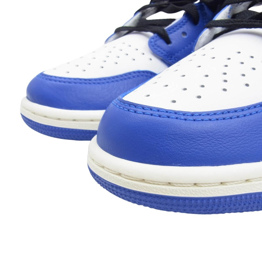 NIKE ナイキ CZ0790-140 Air Jordan 1 Retro Low OG Game Royal エアジョーダン1 レトロ ロー OG ゲームロイヤル ローカットスニーカー ブルー系 ホワイト系 ブラック系 27.5cm【新古品】【未使用】【中古】
