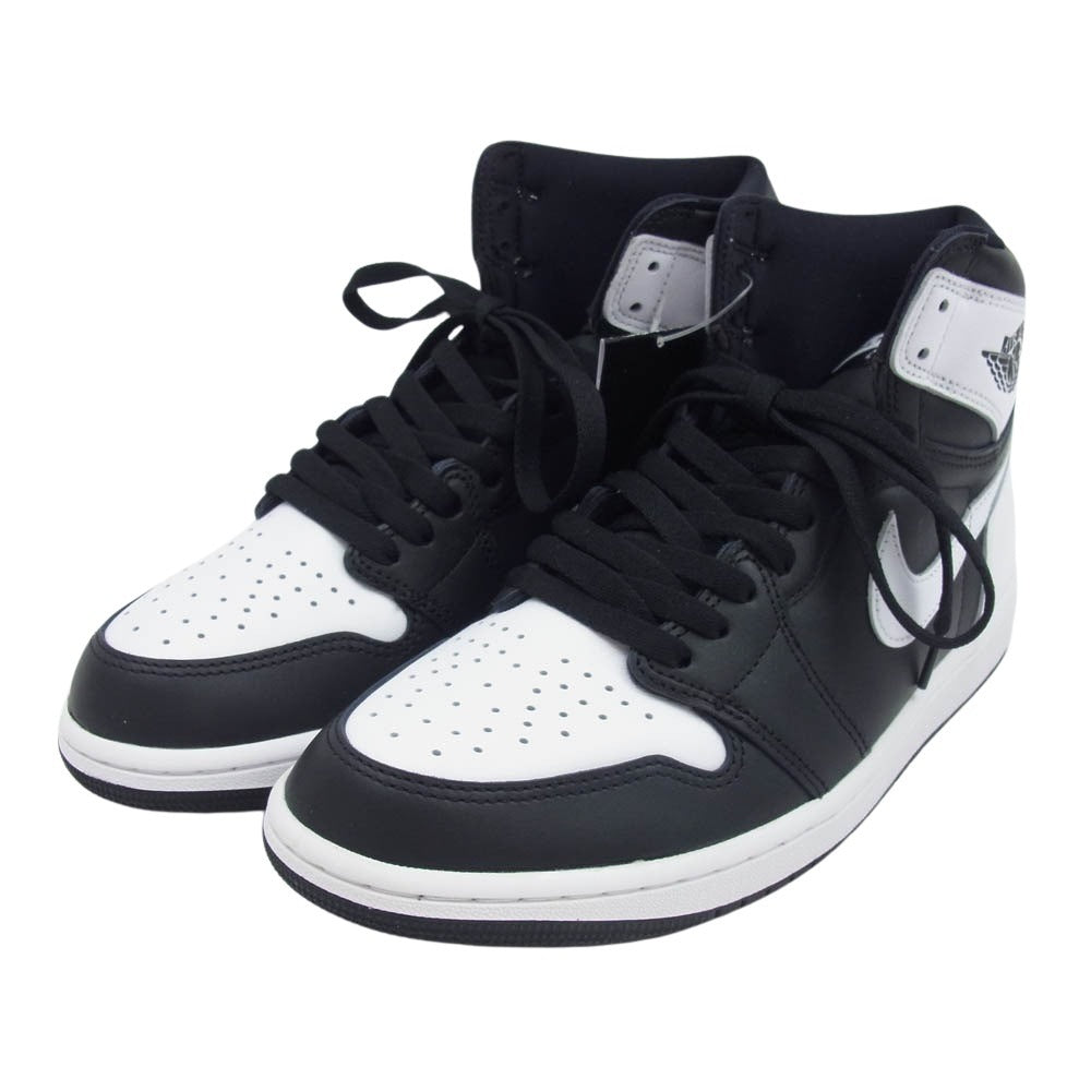 NIKE ナイキ DZ5485-010 Air Jordan 1 Retro High OG Black White  エアジョーダン1 レトロ ハイ OG ブラック ホワイト ハイカット スニーカー ブラック系 ホワイト系 27.5cm【新古品】【未使用】【中古】