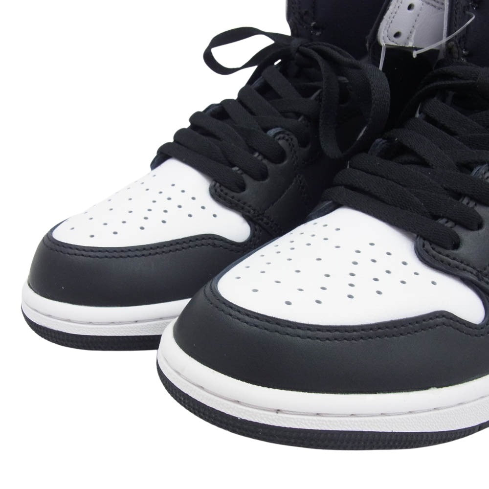 NIKE ナイキ DZ5485-010 Air Jordan 1 Retro High OG Black White  エアジョーダン1 レトロ ハイ OG ブラック ホワイト ハイカット スニーカー ブラック系 ホワイト系 27.5cm【新古品】【未使用】【中古】