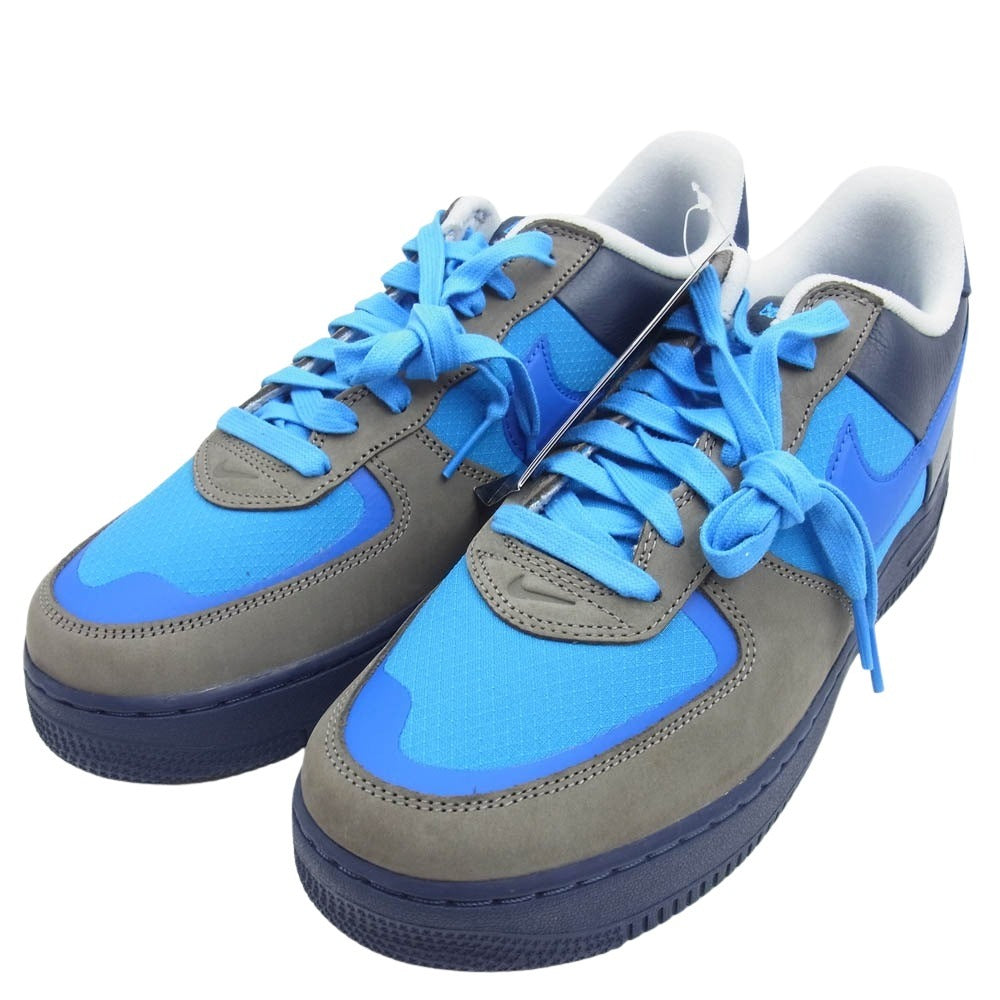 NIKE ナイキ HF5516-001 × Stash スタッシュ Air Force 1 Low SP Soft Grey and Harbor Blue 2024 エアフォース1 ロー SP ソフトグレー アンド ハーバーブルー ローカットスニーカー ネイビー系 ブルー系 27cm【新古品】【未使用】【中古】