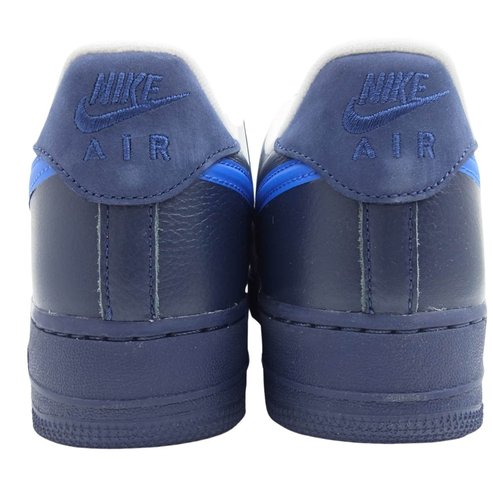 NIKE ナイキ HF5516-001 × Stash スタッシュ Air Force 1 Low SP Soft Grey and Harbor Blue 2024 エアフォース1 ロー SP ソフトグレー アンド ハーバーブルー ローカットスニーカー ネイビー系 ブルー系 27cm【新古品】【未使用】【中古】
