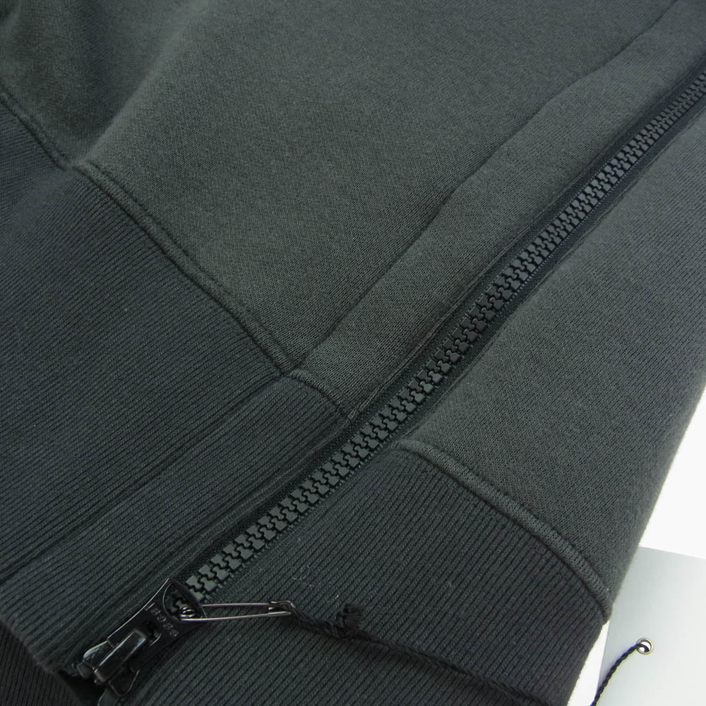 Sacai サカイ 23AW 23-03256M Sponge Sweat Pullover スポンジ スウェット プルオーバー ロゴ刺繍 サイドジップ トレーナー グレー系 3【新古品】【未使用】【中古】