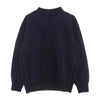 Sacai サカイ 23AW 23-03256M Sponge Sweat Pullover スポンジ スウェット プルオーバー ロゴ刺繍 サイドジップ トレーナー ネイビー系 1【新古品】【未使用】【中古】