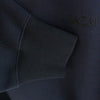 Sacai サカイ 23AW 23-03256M Sponge Sweat Pullover スポンジ スウェット プルオーバー ロゴ刺繍 サイドジップ トレーナー ネイビー系 1【新古品】【未使用】【中古】