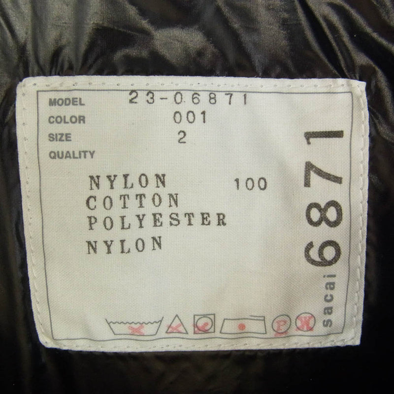 SACAI ドッキングブルゾン　22aw サイズ2 m71050812067_1.jpg?1728866957