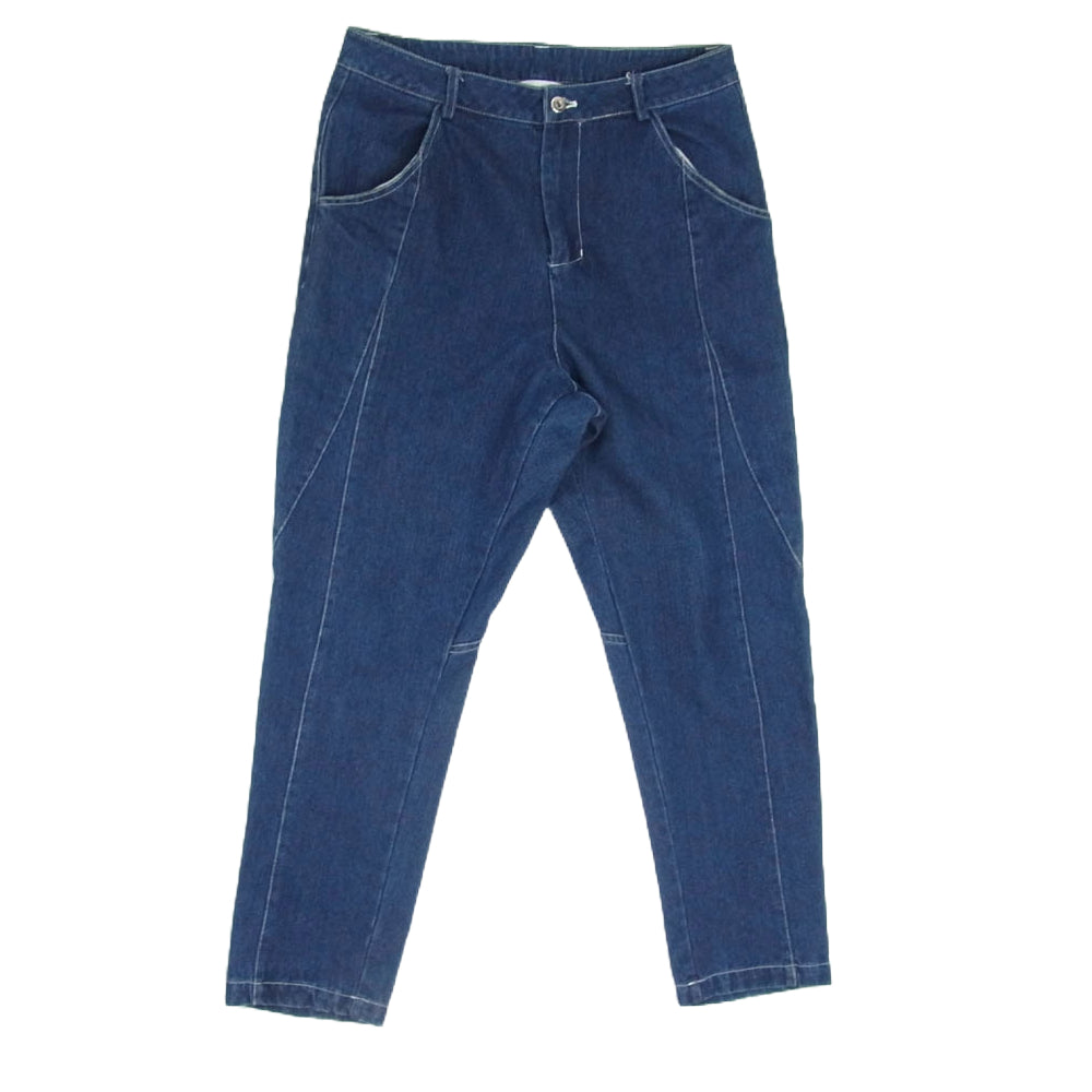 レアセル Tapered Denim Pants テーパード デニム パンツ インディゴブルー系 M【中古】