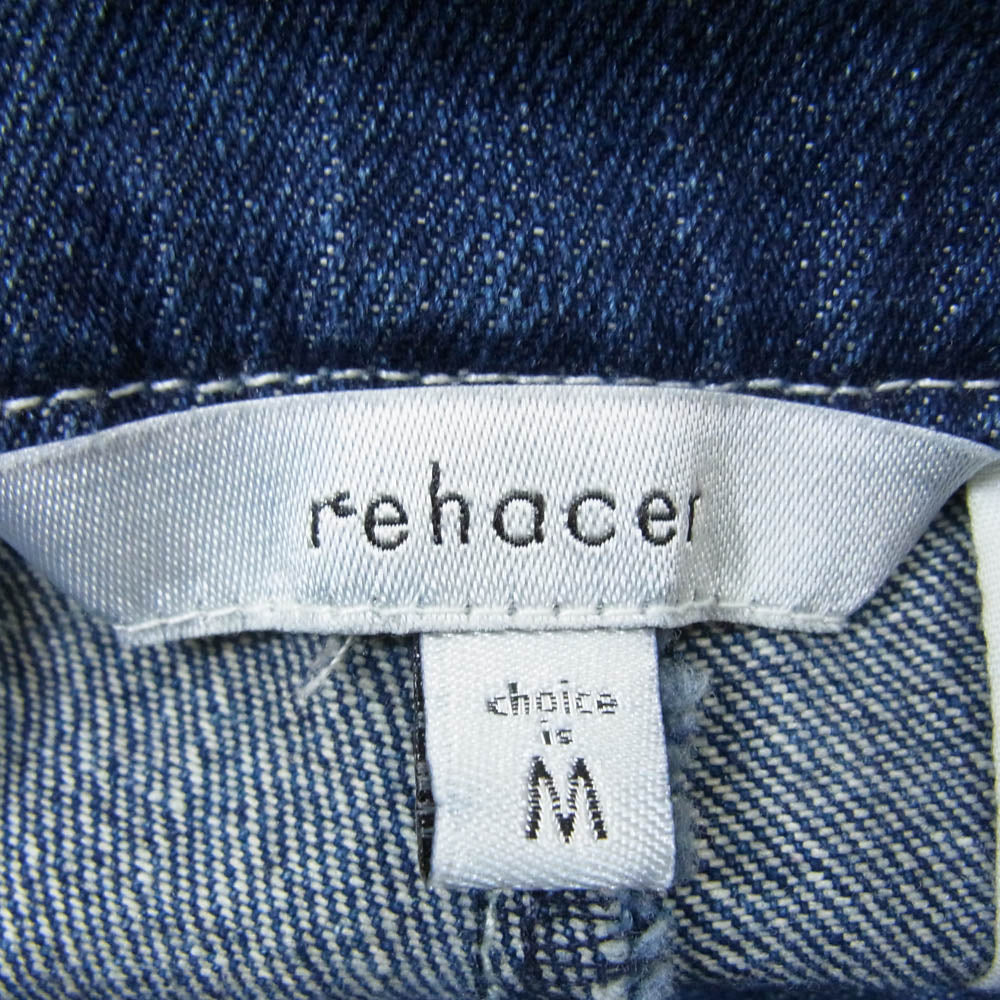 レアセル Tapered Denim Pants テーパード デニム パンツ インディゴブルー系 M【中古】