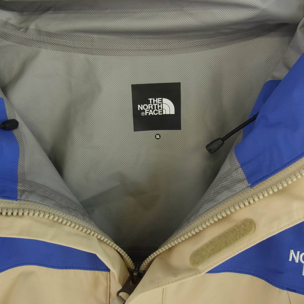THE NORTH FACE ノースフェイス NP61930 DOT SHOT JACKET ドット ショット ジャケット ベージュ系 ブルー系 XXL【中古】