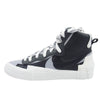 NIKE ナイキ BV0072-002 × sacai サカイ BLAZER MID BLACK WOLF GREY WHITE ブレーザーミッド ブラック ウルフグレー ホワイト スニーカー グレー系 ブラック系 27cm【新古品】【未使用】【中古】