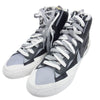NIKE ナイキ BV0072-002 × sacai サカイ BLAZER MID BLACK WOLF GREY WHITE ブレーザーミッド ブラック ウルフグレー ホワイト スニーカー グレー系 ブラック系 27cm【新古品】【未使用】【中古】