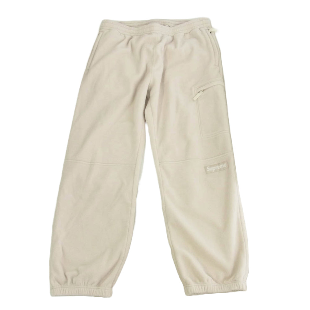 Supreme シュプリーム 22AW Polartec Pant ポーラーテック フリース パンツ ベージュ系 XL【中古】