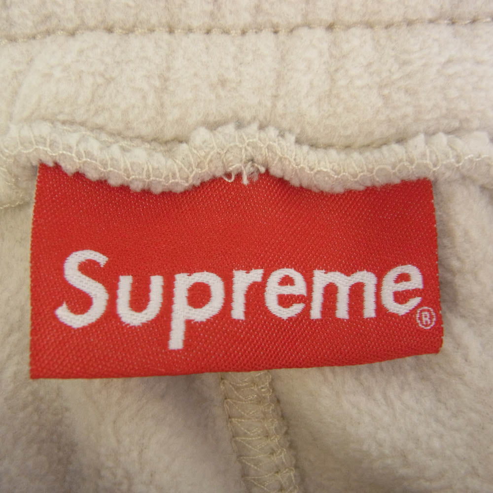 Supreme シュプリーム 22AW Polartec Pant ポーラーテック フリース パンツ ベージュ系 XL【中古】